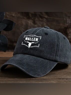 NWOT Wallen Country Themed Baseball Cap OS